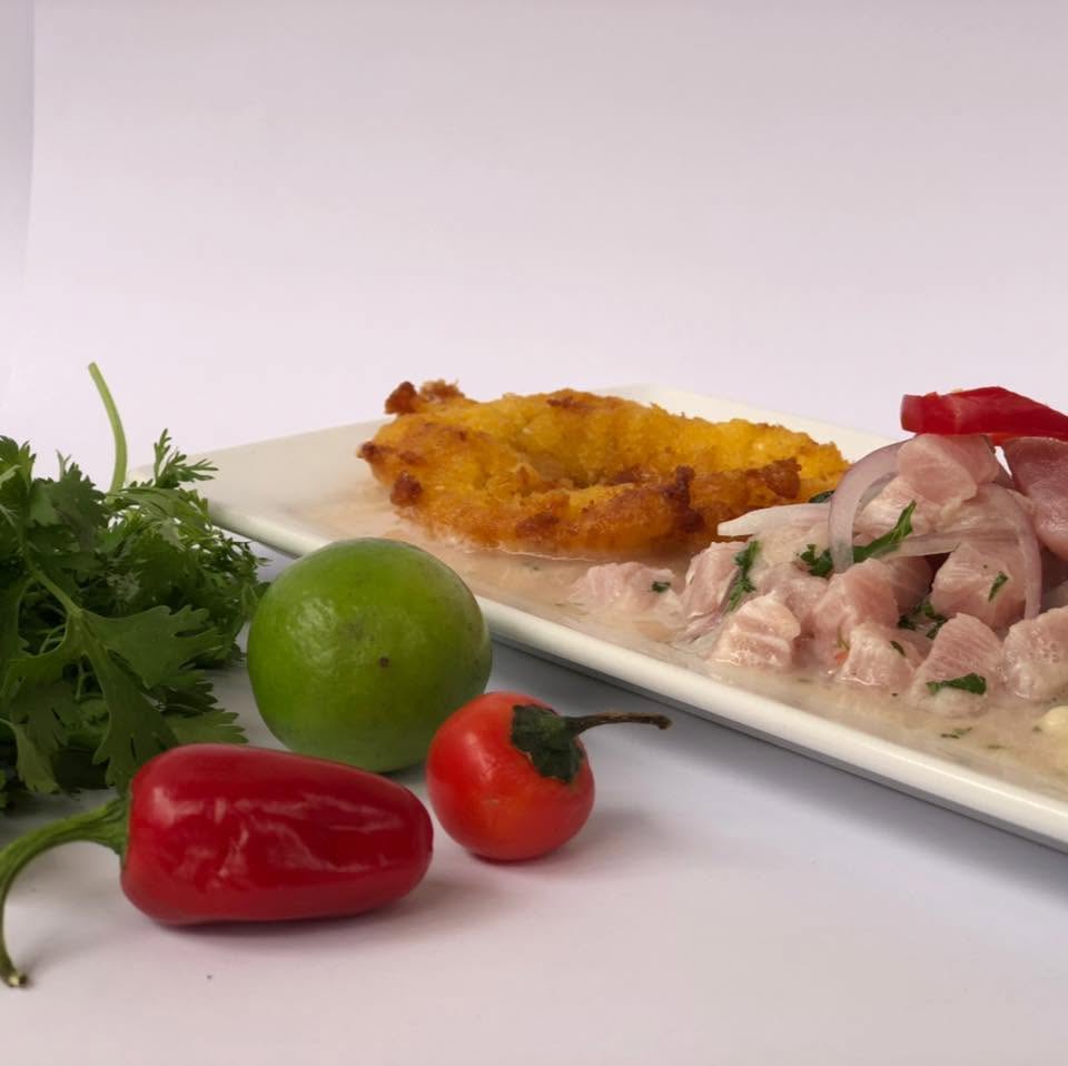 Ceviche de Cevichato recién servido
